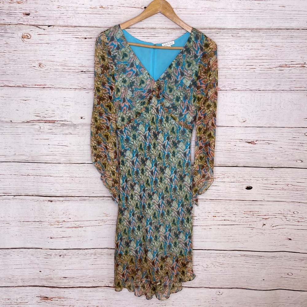 Philip Dicaprio vintage Y2K silk dress